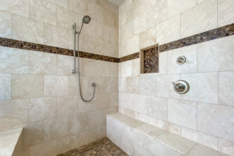 Elegant Shower Niche Design